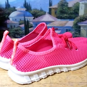 🏅🛍🏃Sports Pink Lace 🆙 sneaker🚶🏩Like🆕new!,A Fantastic Gift Giving Item. 🎁